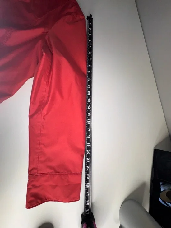 Lands’ End Fuchsia Pink Trench Coat Women’s Classic Button Front Fully Lined - Picture 6 of 13